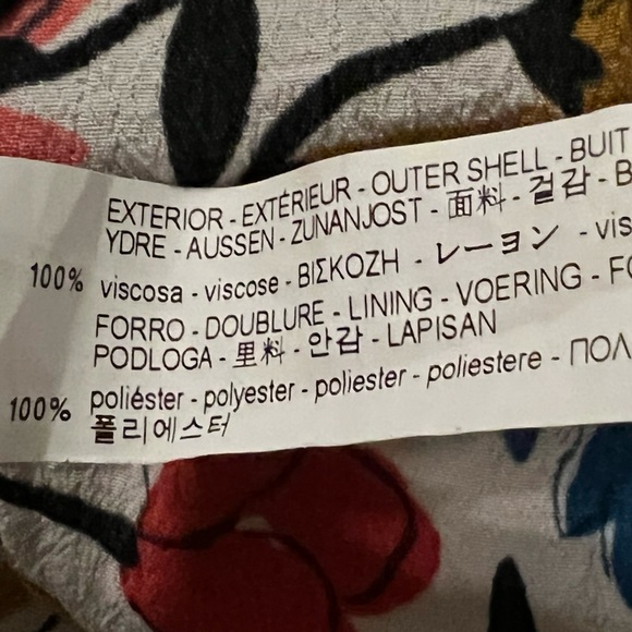 Zara | Trafaluc Collection | Floral Ruffle Wrap Romper | Size XS - Picture 7 of 7